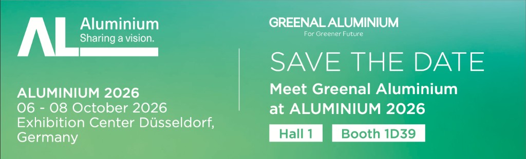 ALUMINIUM 2026 — 06-08 Ekim 2026, Düsseldorf, Salon 1 Stant 1D39